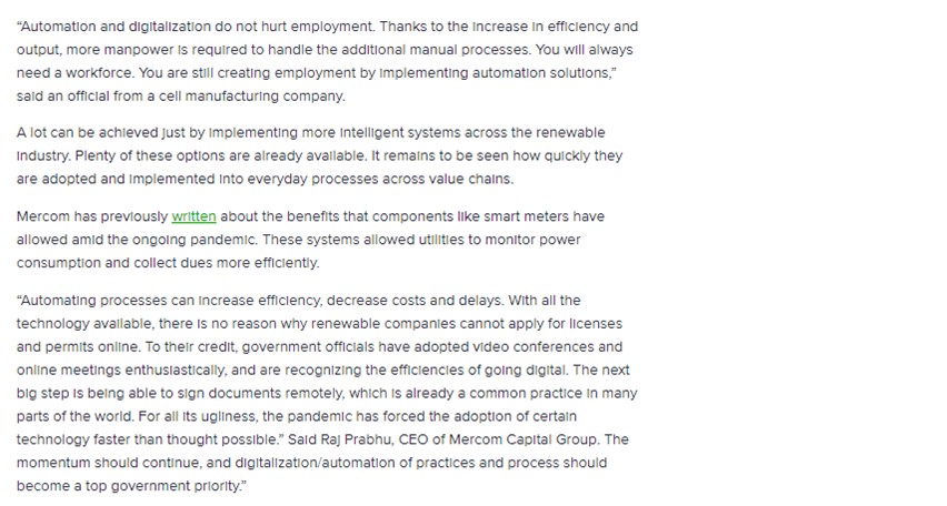 E-Tendering Portals Show Digitalization is the Future for India’s Solar Industry